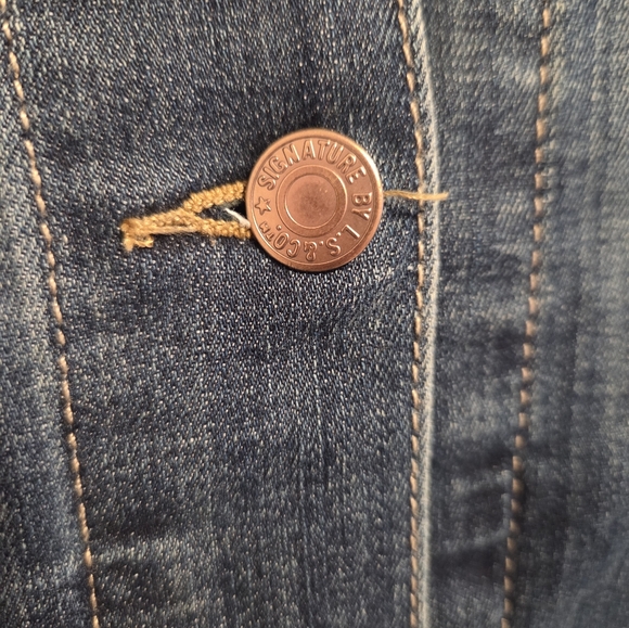 Levi's Dark Denim Trucker Jacket - Picture 8 of 8
